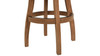 Williams 31” Swivel Bar Stool with Armrests, White Pepper
