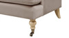 Alana Lawson Two-Cushion Tight Back Sofa, Mink Beige