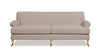 Alana Lawson Two-Cushion Tight Back Sofa, Mink Beige