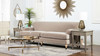 Alana Lawson Two-Cushion Tight Back Sofa, Mink Beige