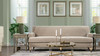 Alana Lawson Two-Cushion Tight Back Sofa, Mink Beige