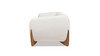 Alpine 90.5" Sherpa Sofa, Ivory White Bouclé