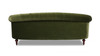 La Rosa Victorian Chesterfield Tufted Sofa, Olive Green
