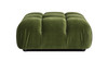 Marcel 36" Bubble Modular Modern Cocktail Ottoman, Olive Green