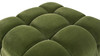 Marcel 36" Bubble Modular Modern Cocktail Ottoman, Olive Green