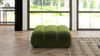 Marcel 36" Bubble Modular Modern Cocktail Ottoman, Olive Green