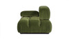 Marcel 36" Bubble Modular Modern Lounge Arm Chair, Olive Green