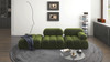 Marcel 36" Bubble Modular Modern Lounge Arm Chair, Olive Green
