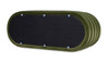 Fuji 49" Upholstered Oval Storage Bench, Olive Green