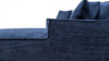 Brenley 110.5" RAF Sofa-in-a-Box Sectional Sofa, Twilight Navy Blue