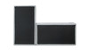 Brenley 110.5" LAF Sofa-in-a-Box Sectional Sofa, Ash Gray