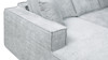 Brenley 110.5" LAF Sofa-in-a-Box Sectional Sofa, Ash Gray