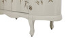 Florence 69" Hand Painted Lacquered Credenza, Taupe Gray