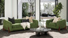 Alpine 44" Sherpa Arm Chair, Moss Green Fleeced Teddy