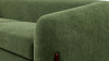Alpine 90.5" Sherpa Sofa, Moss Green Fleeced Teddy