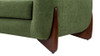 Alpine 90.5" Sherpa Sofa, Moss Green Fleeced Teddy