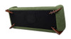 Alpine 90.5" Sherpa Sofa, Moss Green Fleeced Teddy