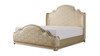 Venetia Wingback Upholstered Shelter Platform Bed