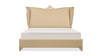 Marquis Wingback Upholstered Shelter Platform Bed