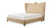 Marquis Wingback Upholstered Shelter Platform Bed