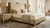 Marquis Wingback Upholstered Shelter Platform Bed