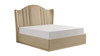 Astoria Camelback Upholstered King Platform Bed