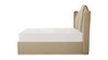 Astoria Camelback Upholstered King Platform Bed