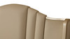 Astoria Camelback Upholstered King Platform Bed