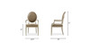Vivienne Upholstered Leather Dining Arm Chair