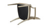 Vivienne Upholstered Leather Dining Arm Chair