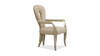 Bellamy Upholstered Leather Dining Arm Chair