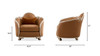 Bellagio 1-Seater Living Room Arm Chair