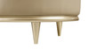 Chantelle LAF Leather Upholstered Single Arm Chaise Lounge Sofa