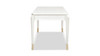 Selene 3-Drawer Mother-of-Pearl Desk