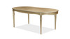Champagne gold base enhances elegance and luxury appeal Dining Table