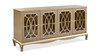 Marlow Lattice 4-Door Credenza