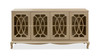 Marlow Lattice 4-Door Credenza