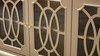 Marlow Lattice 4-Door Credenza