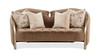Amara 3-Seater Upholstered Barrel Sofa