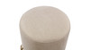 Bijou Round Upholstered Stool Ottoman