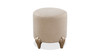 Bijou Round Upholstered Stool Ottoman