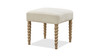Colette Square Upholstered Stool Ottoman