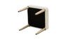 Colette Square Upholstered Stool Ottoman