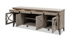 Dauphin 71" TV Stand Storage Display Console Table