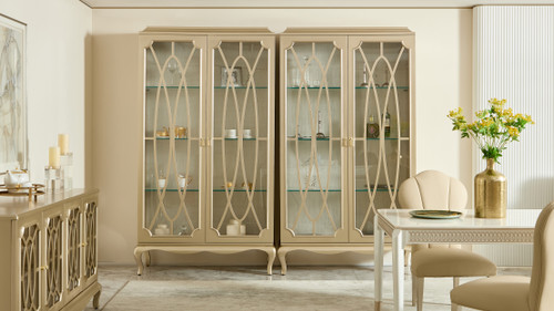 Marlow Lattice China Display Cabinet