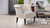Katherine Tufted Accent Chair, Sky Neutral Beige