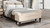 Kathy Roll Arm Entryway Accent Bench, Sky Neutral Beige