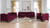 Jack 84" Modern Tuxedo Tufted Sofa, Burgundy