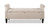 Jacqueline Flip Top Tufted Roll Arm Storage Bench, Sky Neutral Beige