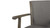Williams 31” Swivel Bar Stool with Armrests, Heathered Grey